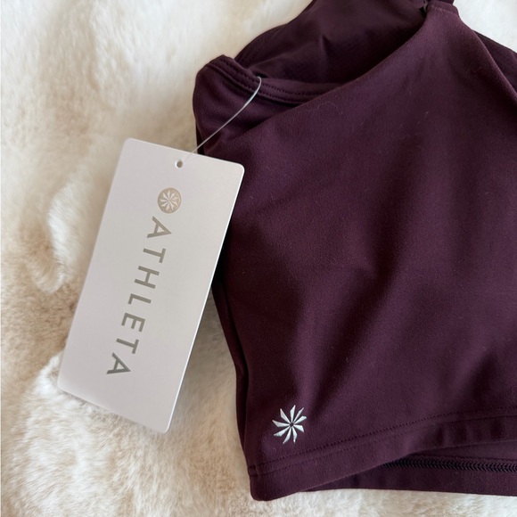 🆕 Athleta | Elation V-Neck Longline Bra - Size S. - Picture 5 of 8